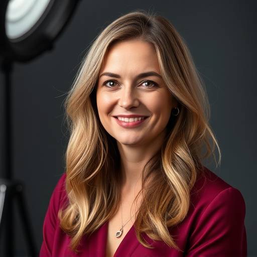 Portrætbillede af Mette Jensen, brand strateg hos DesignKraft Studio.